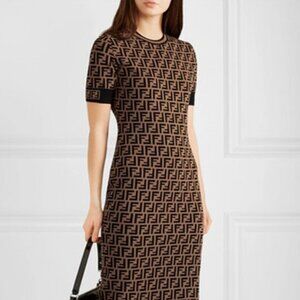 Fendi FF Midi Dress